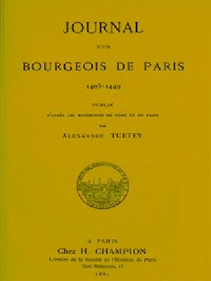 [Gutenberg 54182] • Journal d'un bourgeois de Paris, 1405-1449